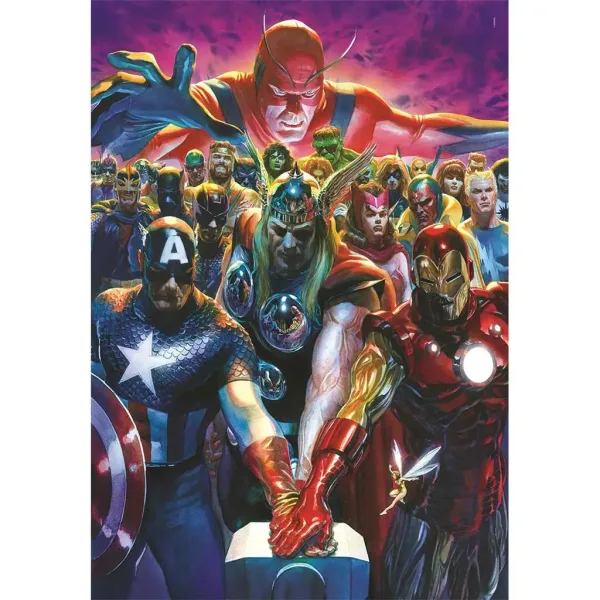 Marvel: Die Rächer 1000-teilige Compact-Puzzle 50x70cm - Clementoni Bild 2