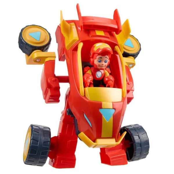 Marvel: Iron Man 2 in 1 Mech Iron Man Auto und Figuren-Set - Hasbro Bild 3