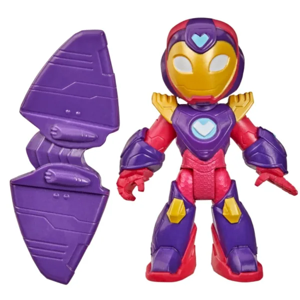 Marvel Iron Man und seine fantastischen Freunde: Iron Heart Actionfigur mit Zubehör - Hasbro Bild 2
