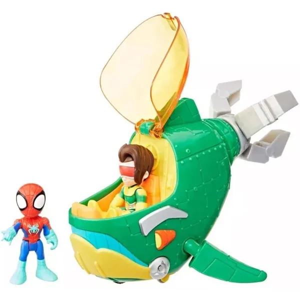 Marvel Spidey und seine Super-Freunde: Water-Webs Doctor Octopus Meereswal-Spielset - Hasbro Bild 2