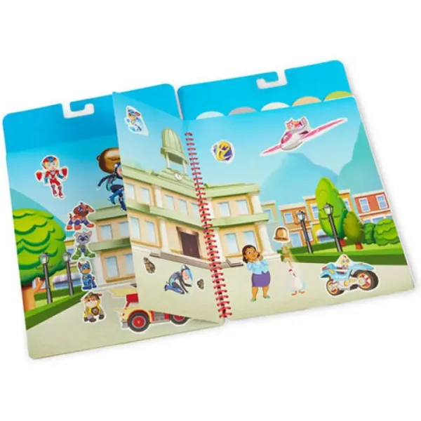 Melissa & Doug: Paw Patrol Abenteuer-Bucht wiederverwendbares Stickerbuch Bild 2