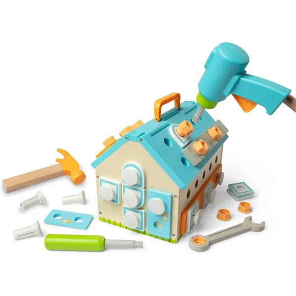 Melissa&Doug: Baue ein Haus 56-teiliges Spielset - Spin Master Bild 2