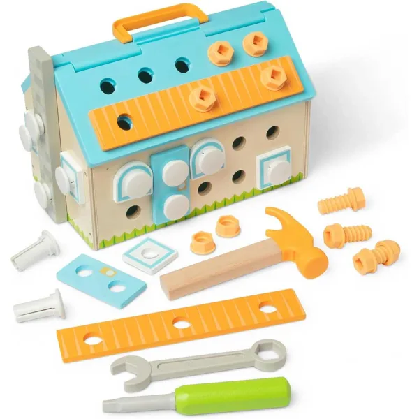 Melissa&Doug: Baue ein Haus 56-teiliges Spielset - Spin Master Bild 3
