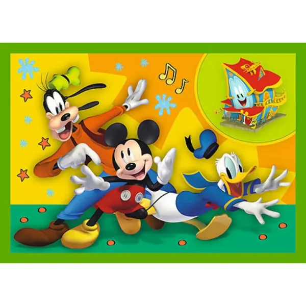 Mickey Maus und seine Freunde 4-in-1 Puzzle - Trefl Bild 4