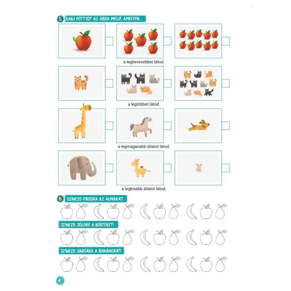 Minitanoda - Schulvorbereitende Aufgaben für Kinder der kleinen Kindergartengruppe Bild 4