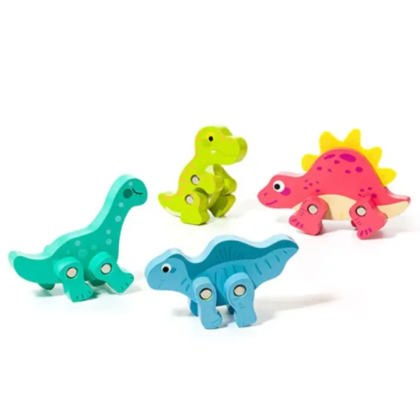 Molto: Nature Mein erster Dino Holzfiguren-Set 4-teilig Bild 2