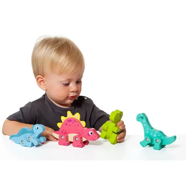 Molto: Nature Mein erster Dino Holzfiguren-Set 4-teilig Bild 3