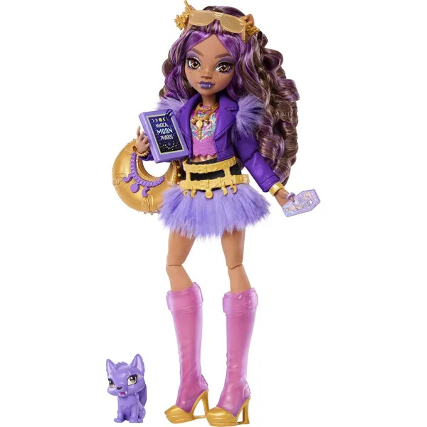Monster High Clawdeen Wolf Puppe mit Zubehör - Mattel Bild 3