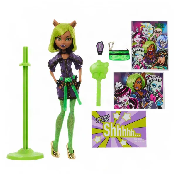 Monster High: Dawn of the Dance Clawdeen Wolf Puppe - Mattel Bild 2