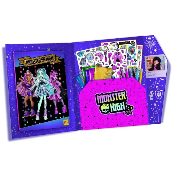 Monster High: Kreatives Mal- und Anziehset - Lisciani Bild 2