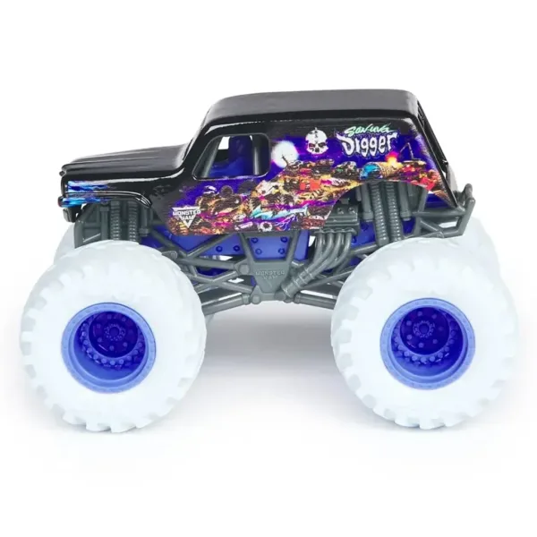 Monster Jam: Son-uva Digger Monstertruck Spielzeugauto – 1:64 – Spin Master Bild 2