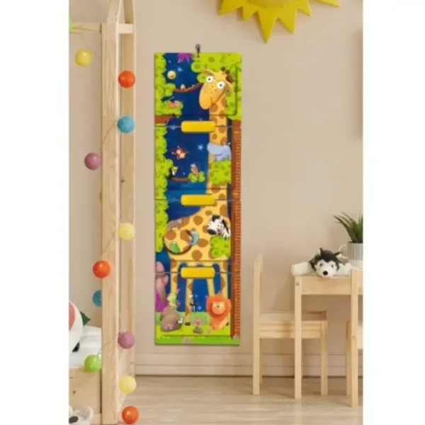 Montessori Baby: Giraffen-Höhenmesser Bild 3