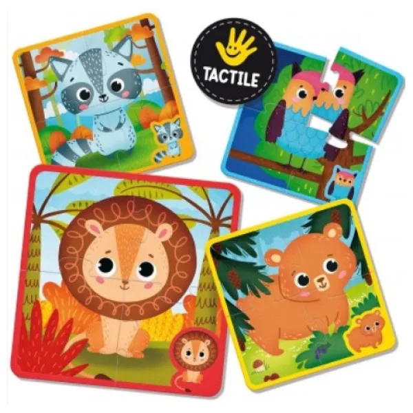 Montessori Baby: Touch-Puzzle – Tiere Bild 2
