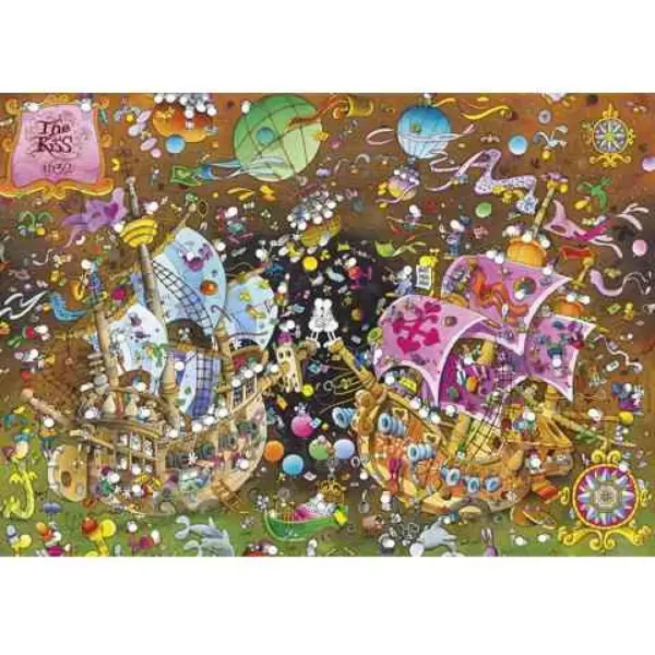 Mordillo Der Kuss Puzzle 6000 Teile - Clementoni Bild 2