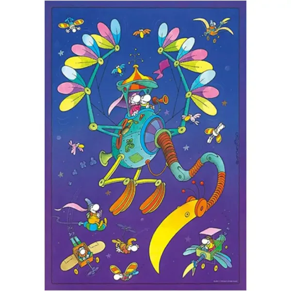 Mordillo Reise Puzzle 500 Teile - Clementoni Bild 2