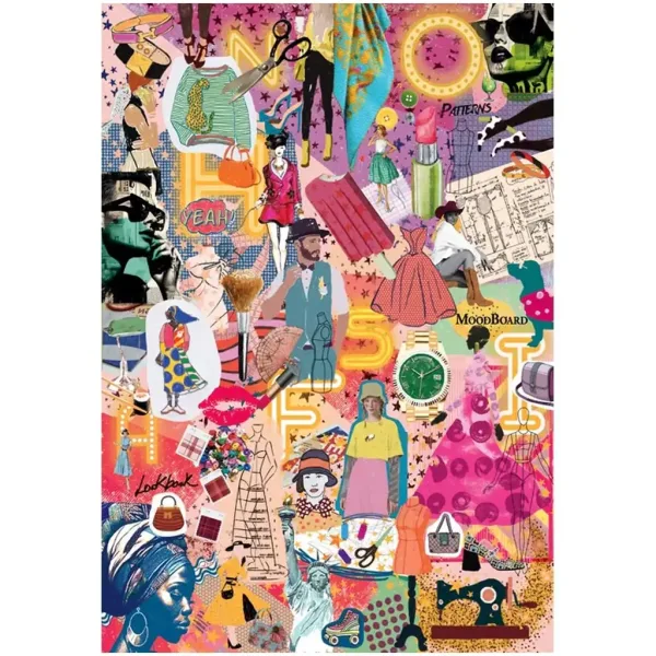 More is More: Mode und Design HQC 1000-teiliges Puzzle - Clementoni Bild 2