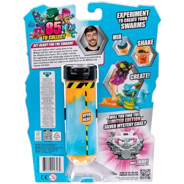 Mr. Beast: Labor-Schwärme Monsterlabor mit Reagenzglas 5er Set 2. Serie Bild 4