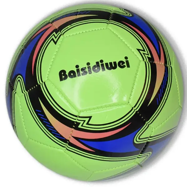 Neonfarbener Kunstlederfußball in verschiedenen Varianten 23cm Bild 4
