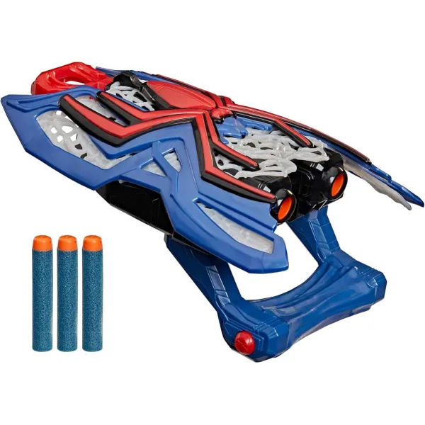 Nerf: Spider-Man Ein brandneuer Tag Web Strike Blaster Schaumstoffblaster – Hasbro Bild 2