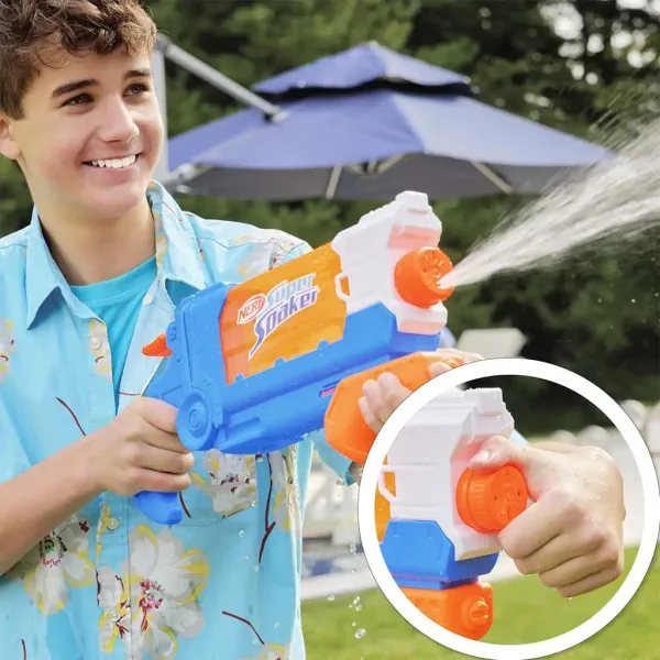 Nerf: Super Soaker Flip Fill Wasserpistole mit 887ml Tank - Hasbro Bild 3