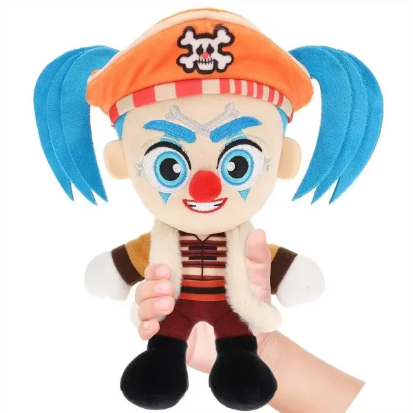 Netflix: One Piece - Buggy Charakter Plüschfigur 20cm Bild 3