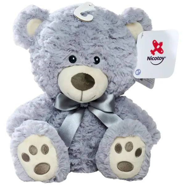 Nicotoy: Sitzender Plüschbär in verschiedenen Farben 25cm 1Stück – Simba Toys Bild 3