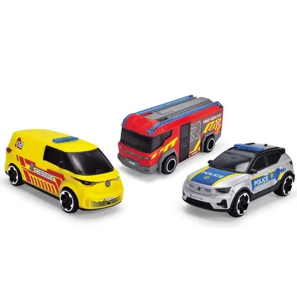 Notfallfahrzeuge 3er-Set - Dickie Toys Bild 2