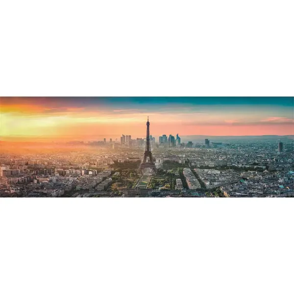 Paris, Frankreich 1000-teiliges Panorama-Puzzle 98x33cm - Clementoni Bild 2