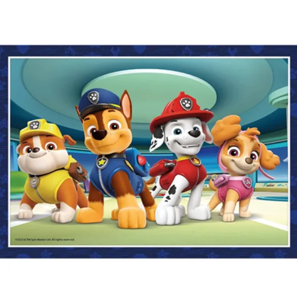 Paw Patrol 4 in 1 Puzzle - Clementoni Bild 3