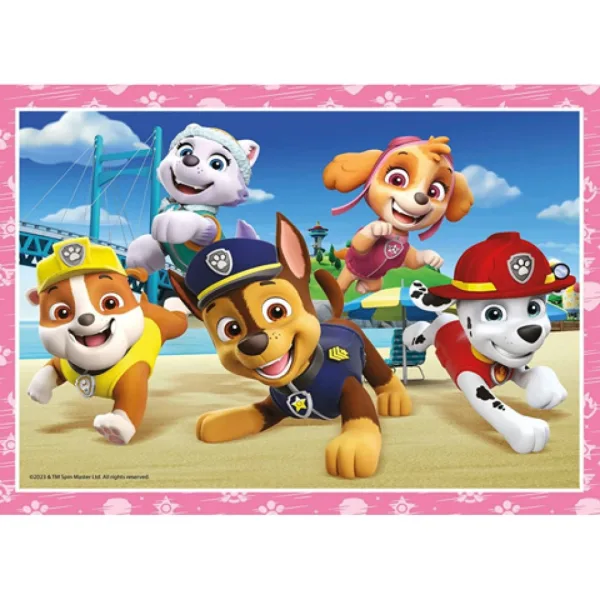 Paw Patrol 4 in 1 Puzzle - Clementoni Bild 4