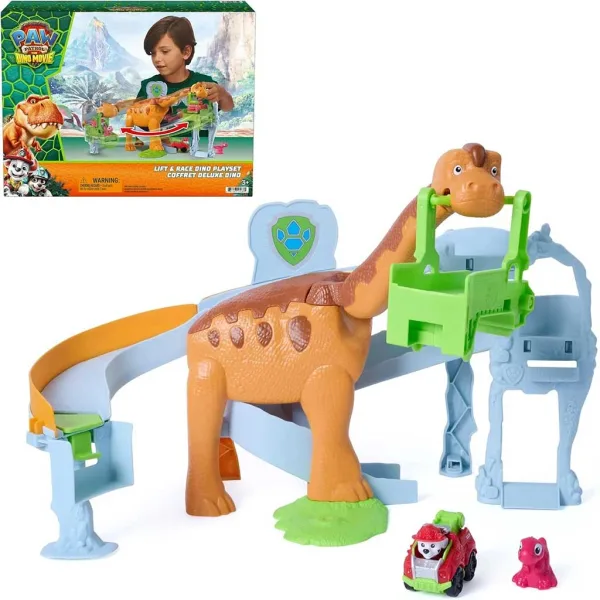 Paw Patrol Dino Movie - Dino große Fahrzeugbahn Spielset - Spin Master Bild 2