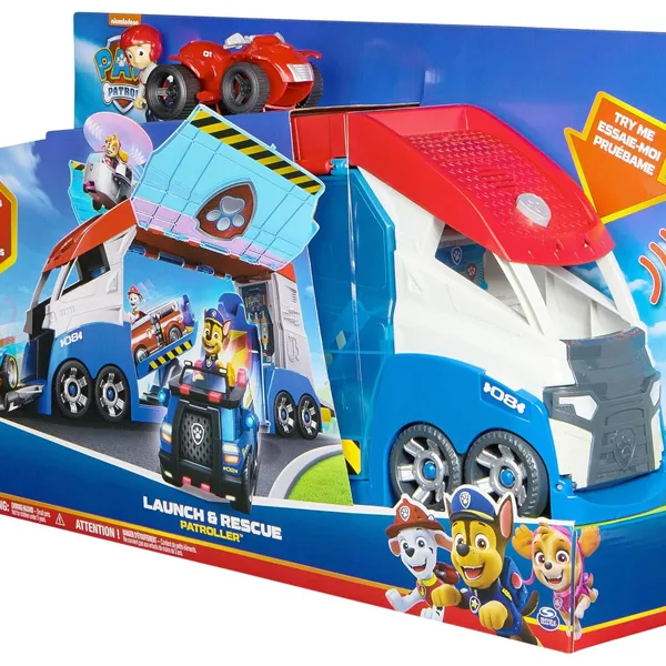 Paw Patrol: Einsatz-Team-Transporter mit Sound, Ryder-Figur und Fahrzeug - Spin Master Bild 8