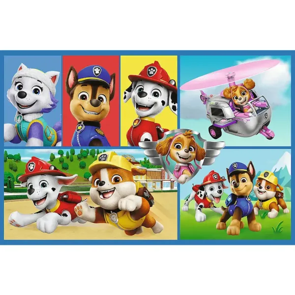 Paw Patrol Regeln 2x70 Teile Puzzle - Trefl Bild 2