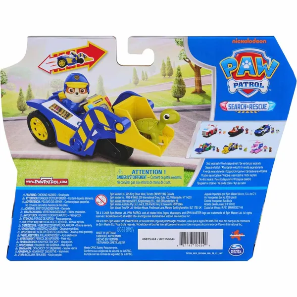 Paw Patrol: Such- & Rettungs-Rubble mit Rückziehauto - Spin Master Bild 2