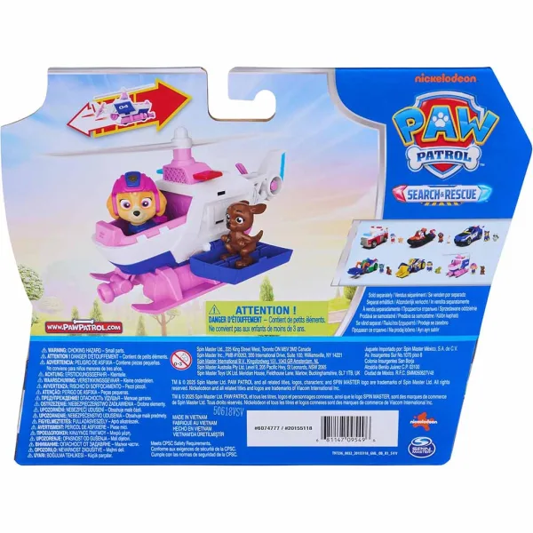 Paw Patrol: Such- & Rettungsfahrzeug mit Skye Figur - Spin Master Bild 2