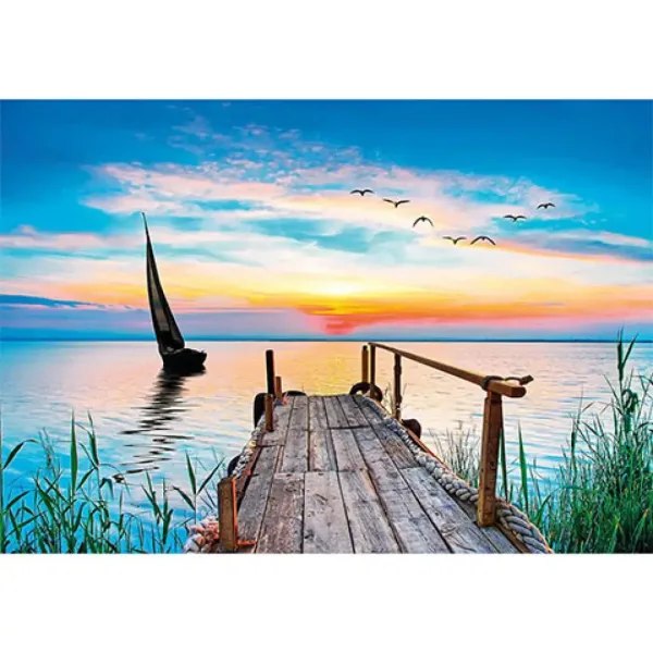 Peace Puzzle: Friedlicher Wind 500 Teile Puzzle - Clementoni Bild 2