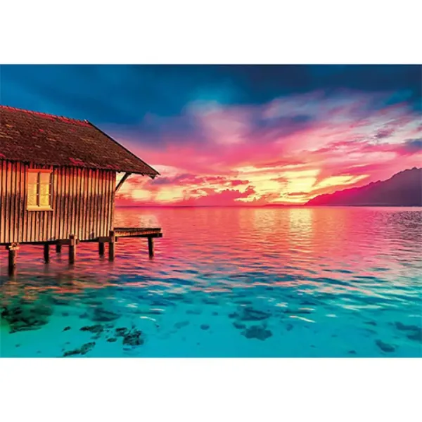 Peace Puzzle: Lebe den Tag 500-teiliges Puzzle - Clementoni Bild 2