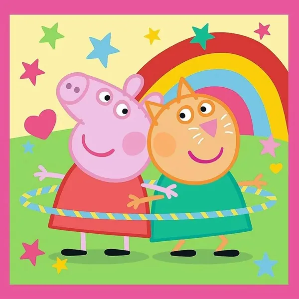 Peppa Wutz - 3 in 1 20, 36, 50 Teile Puzzle - Trefl Bild 4