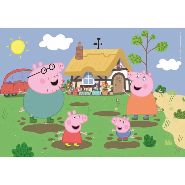 Peppa Wutz 30-teiliges Puzzle - Clementoni Bild 2