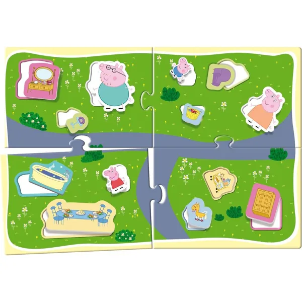 Peppa Wutz Lernhaus 3D - Lisciani Bild 3