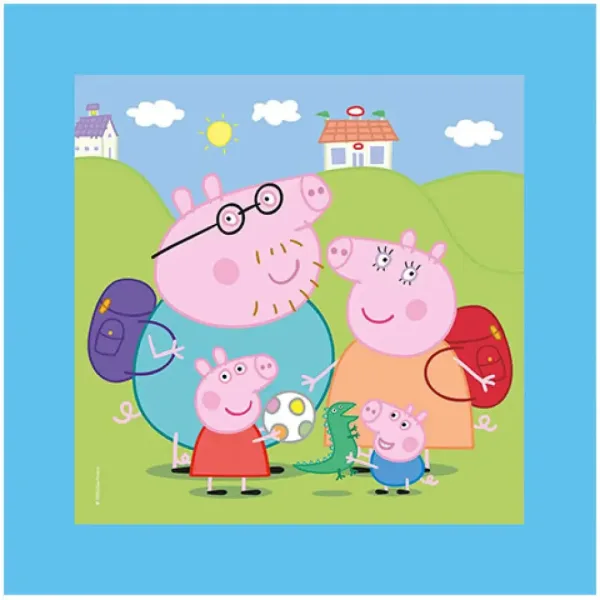 Peppa Wutz Rahmenpuzzle 60-teilig - Clementoni Bild 2