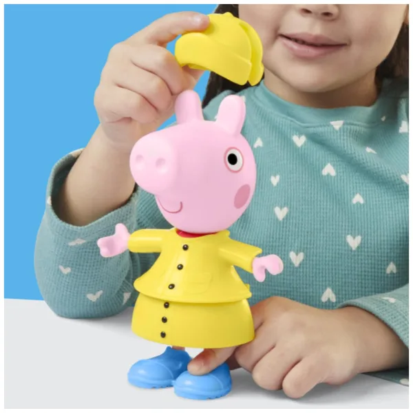 Peppa Wutz: Regnerischer Tag Spielzeugfigurenset - Hasbro Bild 2