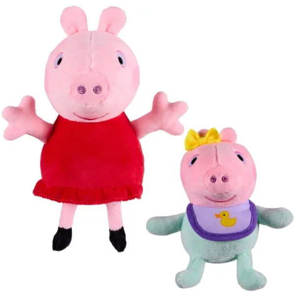 Peppa Wutz und Evie 2er-Set Plüschfiguren Bild 2