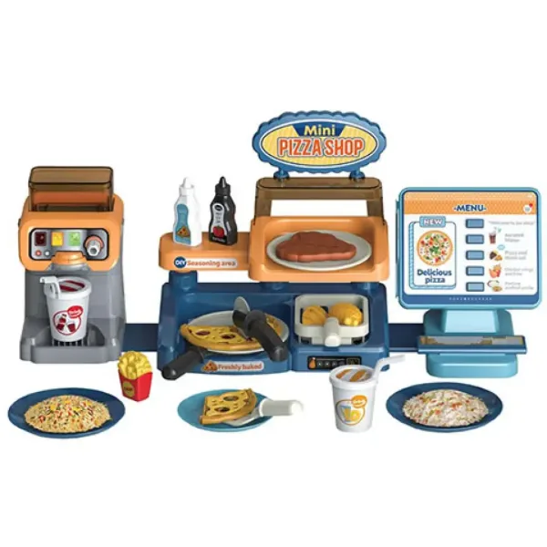 Pizzeria-Spielset mit Licht und Ton, 35-teilig Bild 2