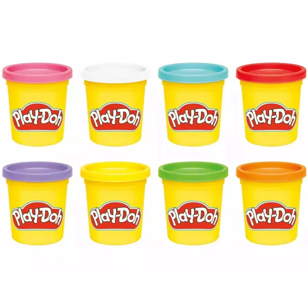 Play-Doh: 8-teiliges Knetmasse-Set in Dosen, 680 g - Hasbro Bild 3