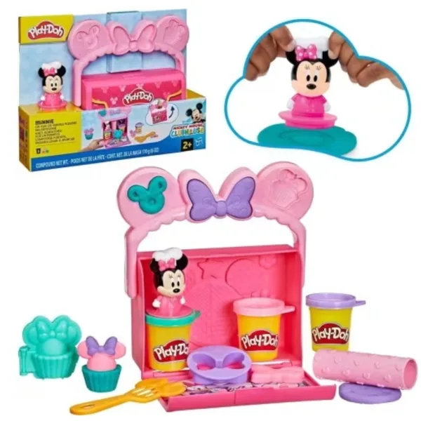 Play-Doh: Disney Jr. On-The-Go Minnie tragbares Knetset - Hasbro Bild 2