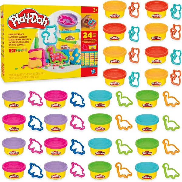 Play-Doh: Partyset mit 24 Kneten und Zubehör - Hasbro Bild 2