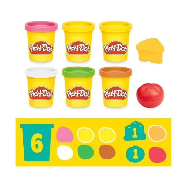Play-Doh: Superkoch-Küchenset mit Nudelmaschine - Hasbro Bild 3