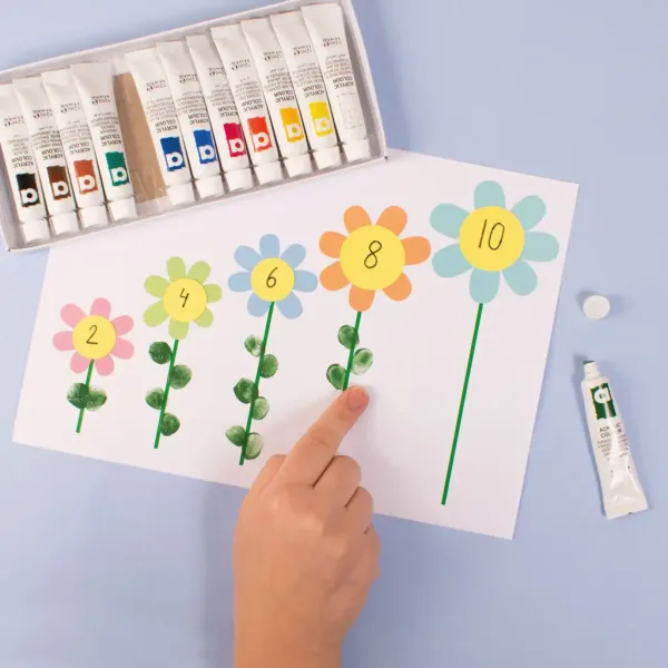 PlayBox: 12-teiliges Acrylfarben-Set in Tuben Bild 2