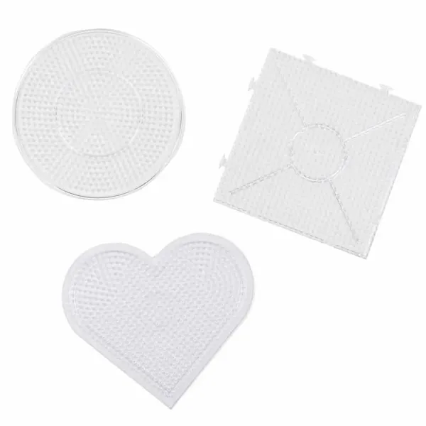 PlayBox: 5mm MIDI bügelperlen Grundplatten 3er-Pack Bild 2